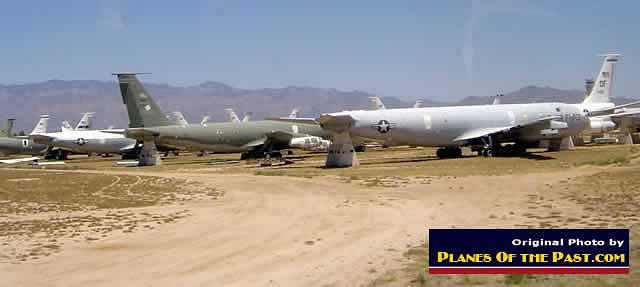C-135 aircraft at AMARG C-135 aircraft at AMARG