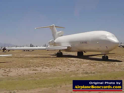 U.S. Air Force C-22A Transport, S/N 84-0193 ... variant of the Boeing 727 ... parked on Celebrity Row at AMARG