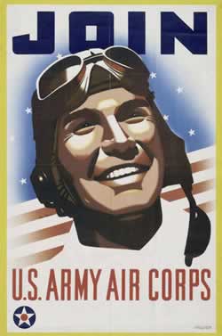 U.S. Army Air Corps recruiting poster