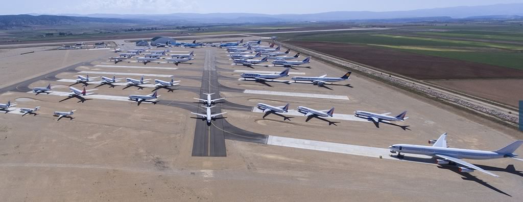 The TARMAC Aerosave facility at the Teruel Airport