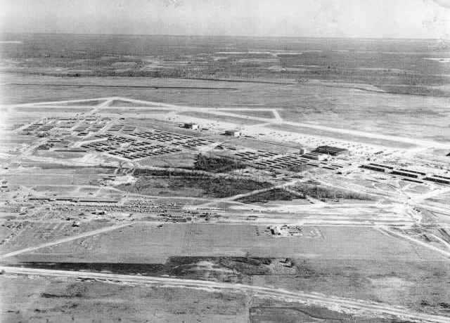 Early view of the Walnut Ridge Air Field in Arkansas