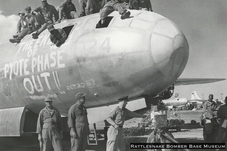 Airplane reclamation ... the end of Pyote phase-out, October 20, 1953